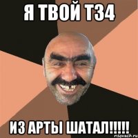 я твой т34 из арты ШАТАЛ!!!!!