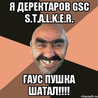 Я ДЕРЕКТАРОВ GSC S.T.A.L.K.E.R. ГАУС ПУШКА ШАТАЛ!!!!