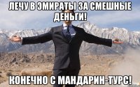 Лечу в Эмираты за смешные деньги! Конечно с Мандарин-Турс!