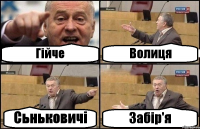 Гійче Волиця Сьньковичі Забір'я