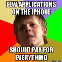 few applications on the iPhone should pay for everything