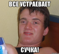 Все устраевает Сучка!