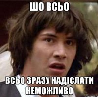 шо всьо всьо зразу надіслати неможливо