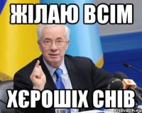 жілаю всім хєрошіх снів