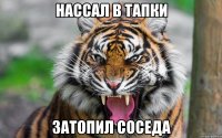 Нассал в тапки затопил соседа