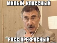 Милый, классный Росс прекрасный