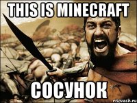 THIS IS MINECRAFT СОСУНОК