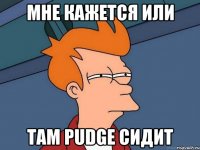 мне кажется или ТАМ PUDGE сидит