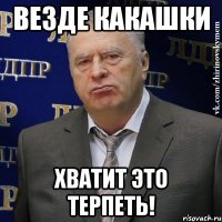 везде какашки хватит это терпеть!