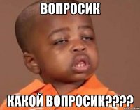 вопросик какой вопросик????