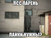 ПСС ПАРЕНЬ ЛАЙКИ НУЖНЫ?