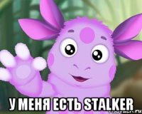  У меня есть stalker