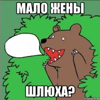 Мало жены шлюха?