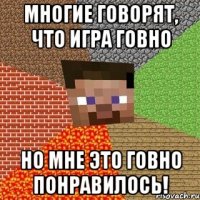 Многие говорят, что игра говно но мне это говно понравилось!