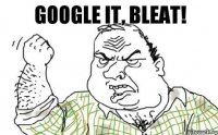 Google it, bleat!