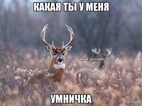 какая ты у меня умничка