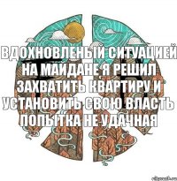 Вдохновленый ситуацией на Майдане Я решил захватить квартиру и установить свою власть Попытка не удачная