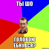 ты шо головою ёбнувся?