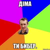 Діма Ти бибер.