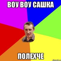 воу воу Сашка Полехче