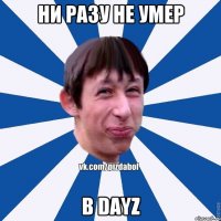 Ни разу не умер в DayZ