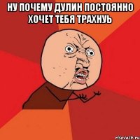 НУ ПОЧЕМУ ДУЛИН ПОСТОЯННО ХОЧЕТ ТЕБЯ ТРАХНУЬ 