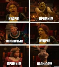 Кудри! Волнистые! Прямые! Прямые! Кудри! НАЛЫСО!!!