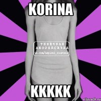 korina kkkkk