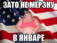 Зато не мёрзну в январе