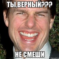 ты,верный??? не смеши