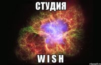 Студия W i s h