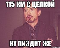 115 км с целкой ну пиздит же