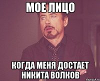 мое лицо когда меня достает никита волков