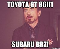 Toyota GT 86!!1 Subaru BRZ!