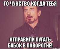 То чувство когда тебя отправили пугать бабок в поворотне!