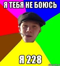 Я тебя не боюсь я 228