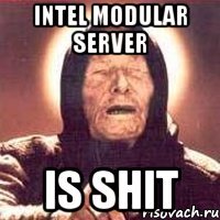 Intel modular server is SHIT