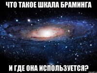 что такое шкала браминга и где она используется?