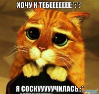 Хочу к тебеееееее:*:*:* я соскууууучилась :*