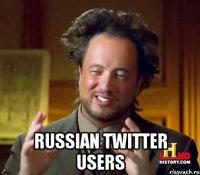  RUSSIAN TWITTER USERS