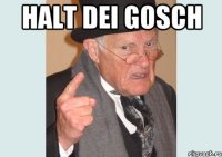 Halt dei Gosch 