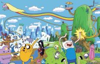 абажаю этот мульт, Мем  Земля УУУ Adventure Time
