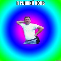 я рыжий конь 