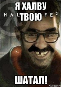 Я халву твою ШАТАЛ!