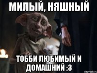 Милый, няшный Тобби любимый и домашний :3