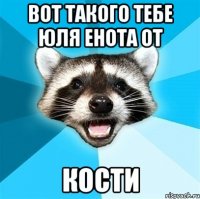 вот такого тебе юля енота от Кости