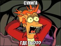 Сунига где ты???