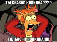 Ты сказал копилка???? Только не копилка!!!!!