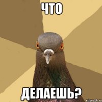 Что делаешь?