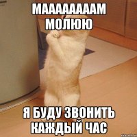 маааааааам молюю я буду звонить каждый час